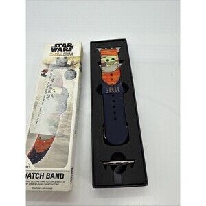 MobyFox Star Wars The Mandalorian The Child Apple Watch Silicone Smartwatch Band
